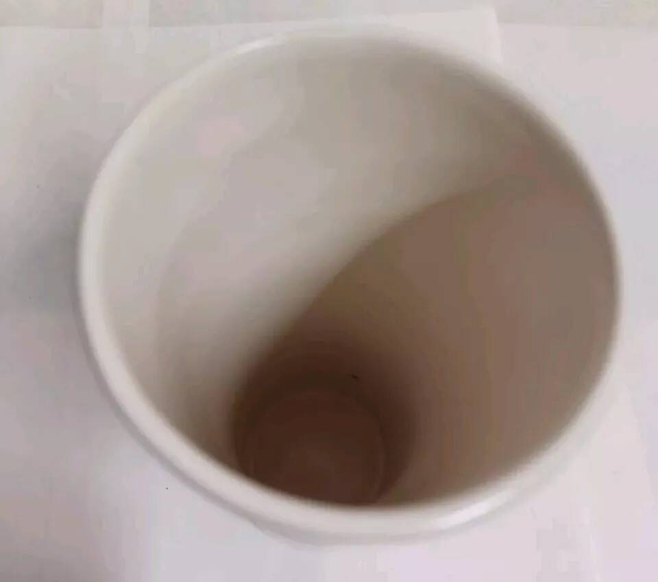 8 Vintage France Hand Painted Ceramic Cups