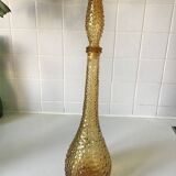 Large yellow-brown Empoli bottle