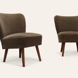 Deux fauteuils cocktail du milieu du siècle