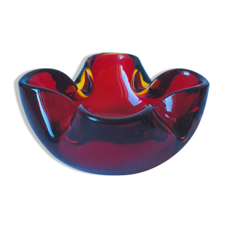 Mid-century murano glass ashtray / bowl, 1960s