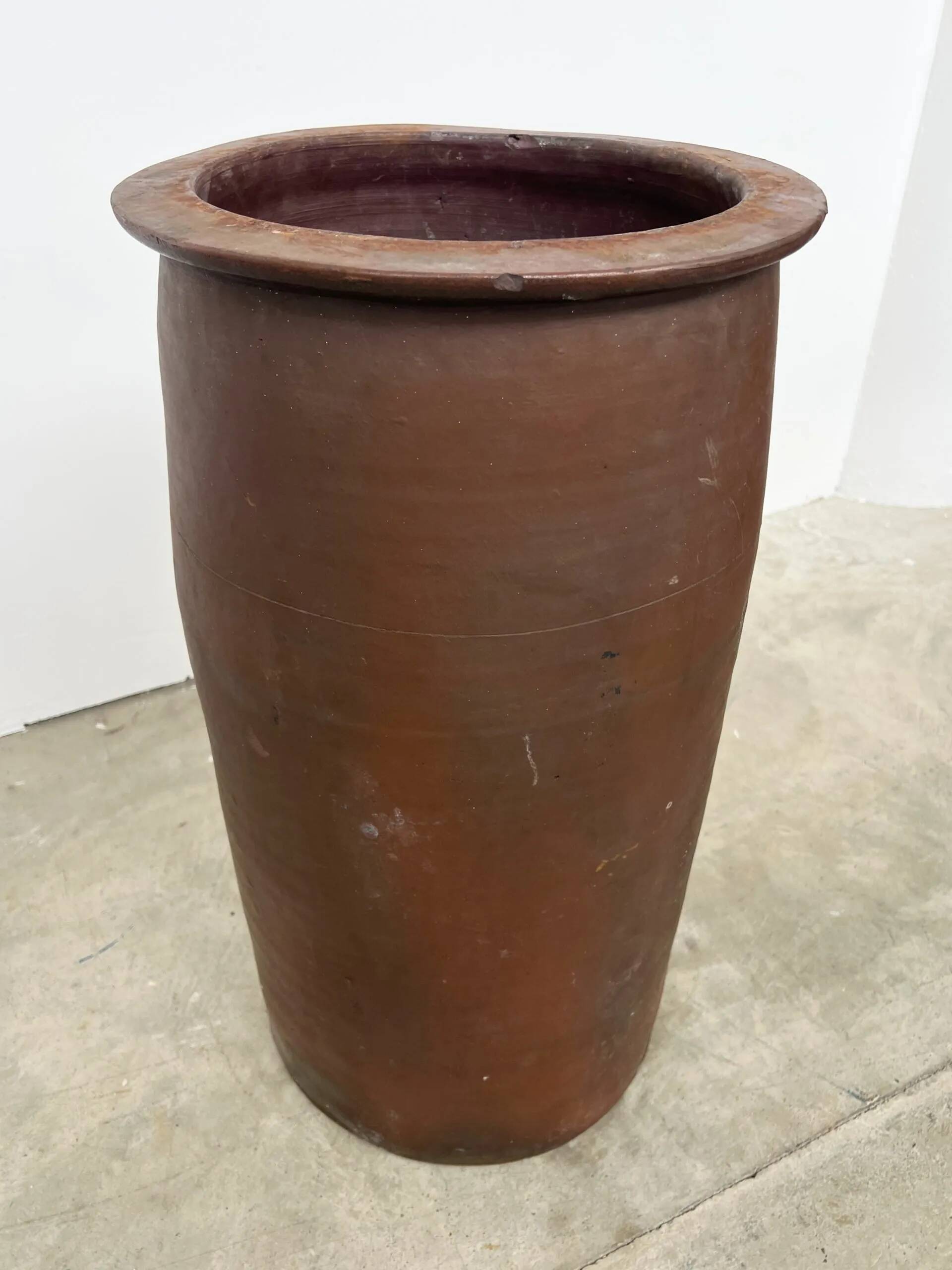 Ancient terracotta jar