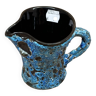 Pot à lait en céramique bleu