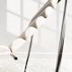 Hanging chair in Michel Boyer style, circa 1980.
