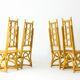 Tropical vintage bamboo chairs