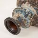 German Blue, Brown, Green & White Ceramic Amphora Vase, 1970s