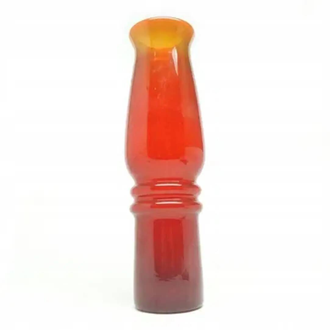 Vase, postmodernism, glass, designed by L. Pijaczewska, Poland, 1970s