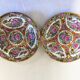 Asian Porcelain Plates Floral Decor