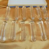 12 porte-couteaux en cristal daum