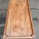 1950s solid wood console bar table.
