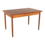 Extendable rectangular dining table "Horsbyg" - Danish design in teak