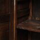 Antique oak farmhouse cupboard from the 17th century with original fittings