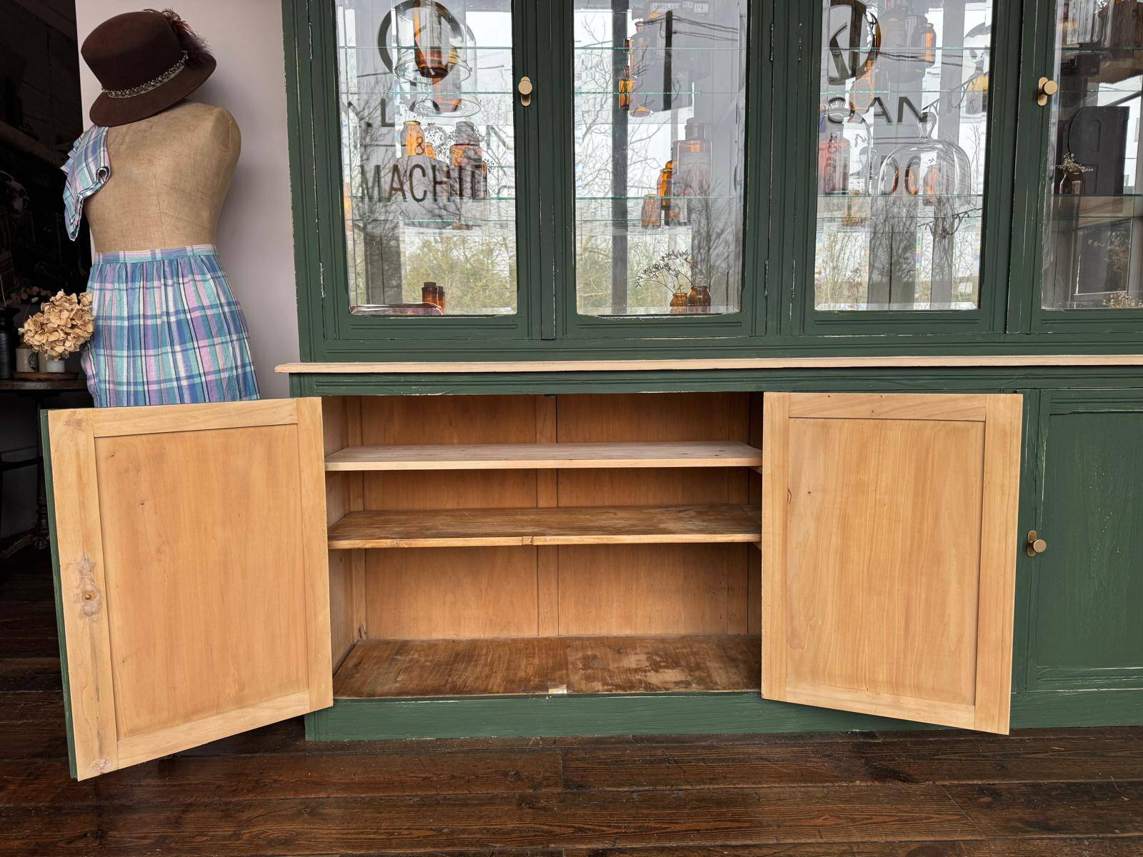 Pharmacy display case