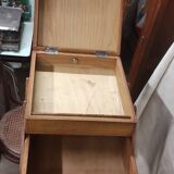 Old vintage seamstress worker on feet