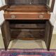 Early 20th century English two-section mahogany bookcase