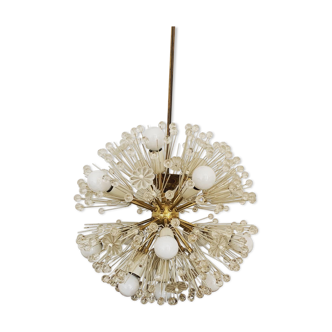 Brass chandelier 1980