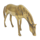 Vintage brass horse 22cm