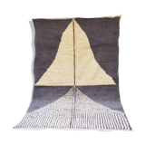 Grey berber carpet 292 x 190 cm