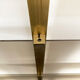 1970s brass shelf