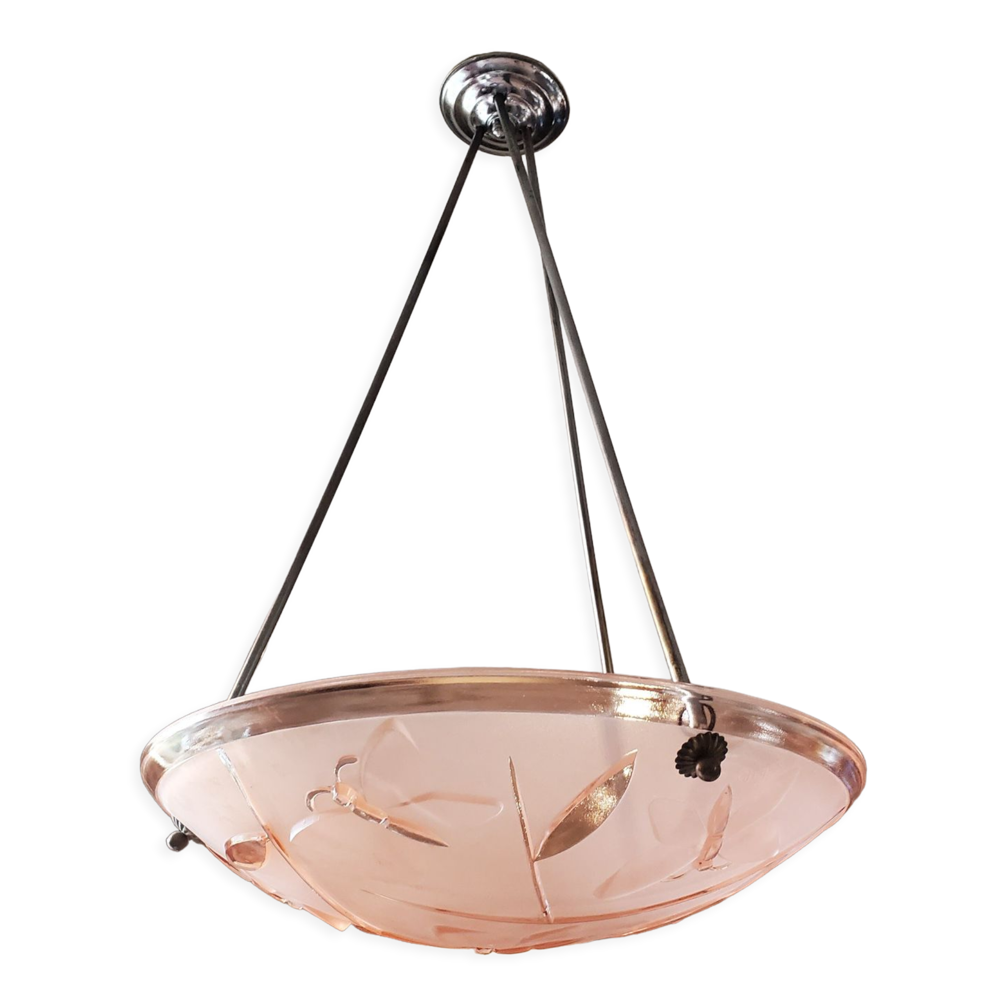 Degué opaline pendant light