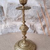 Bougeoir ancien laiton