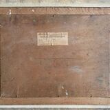 HSP painting "Drance Valley Haute Savoie Saint Jean D'Aleph" signed Molière