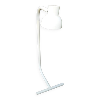 Scandinavian white floor lamp by Hans-Agne Jakobsson, 1960s/70s.