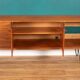 Long Retro Teak 1960s Avalon Mid Century Sideboard On Hairpin Legs