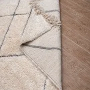 Tapis berbère épais en laine – Diamant