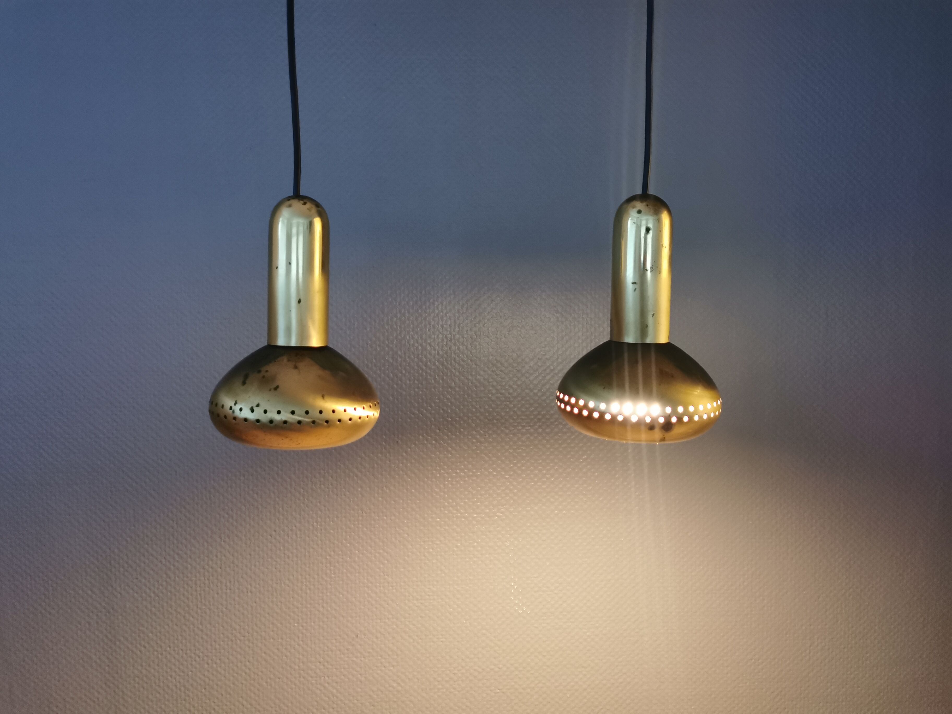 Hanging lamps by Hans Agne Jakobsson