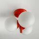 Ceiling lamp or wall sconce from the mid-century space age by Kaiser Leuchten.