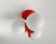 Ceiling lamp or wall sconce from the mid-century space age by Kaiser Leuchten.
