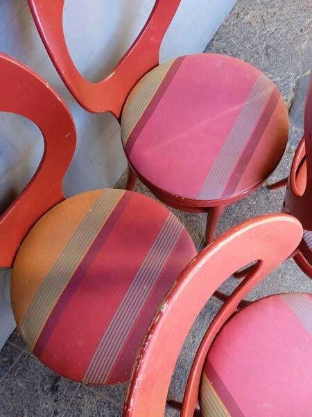 Baumann 4 vintage design seagull chairs