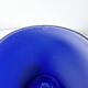 Lampe de table vintage 90's ikea design kvintant verre bleu