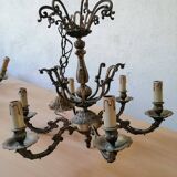 Lustre en bronze