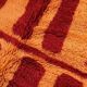 Vintage Moroccan Berber rug red orange 300x200 cm – handmade wool