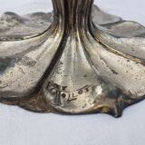 Art nouveau lamp signed Paul Follot tulip Loetz