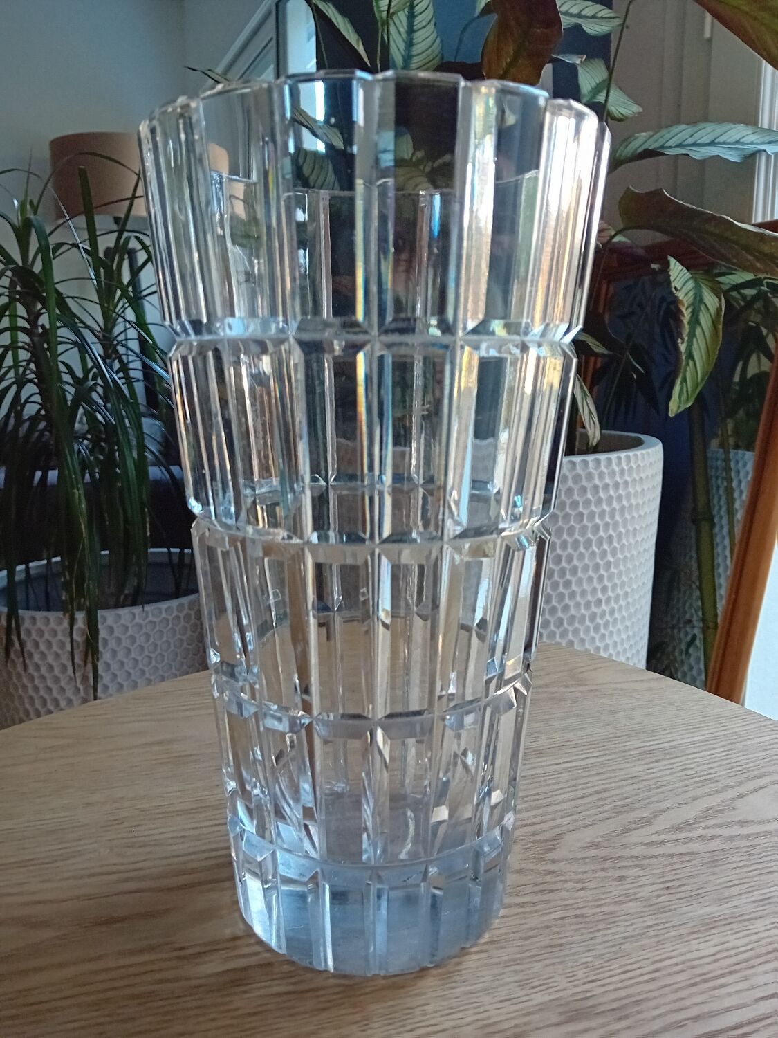 Crystal vase
