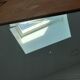 Mirror weathered wood ice beveled vintage 76 cm x 96 cm