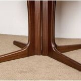 Scandinavian vintage telescopic teak table