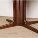 Table scandinave télescopique vintage teck
