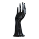 Hand ring vase black soliflore