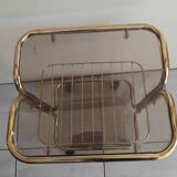 70s rolling side table