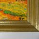Vintage oil painting on canvas