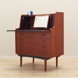 Teak secretary, Danish design, 1970s, production: Denmark