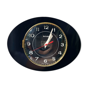pendule bayard noir en