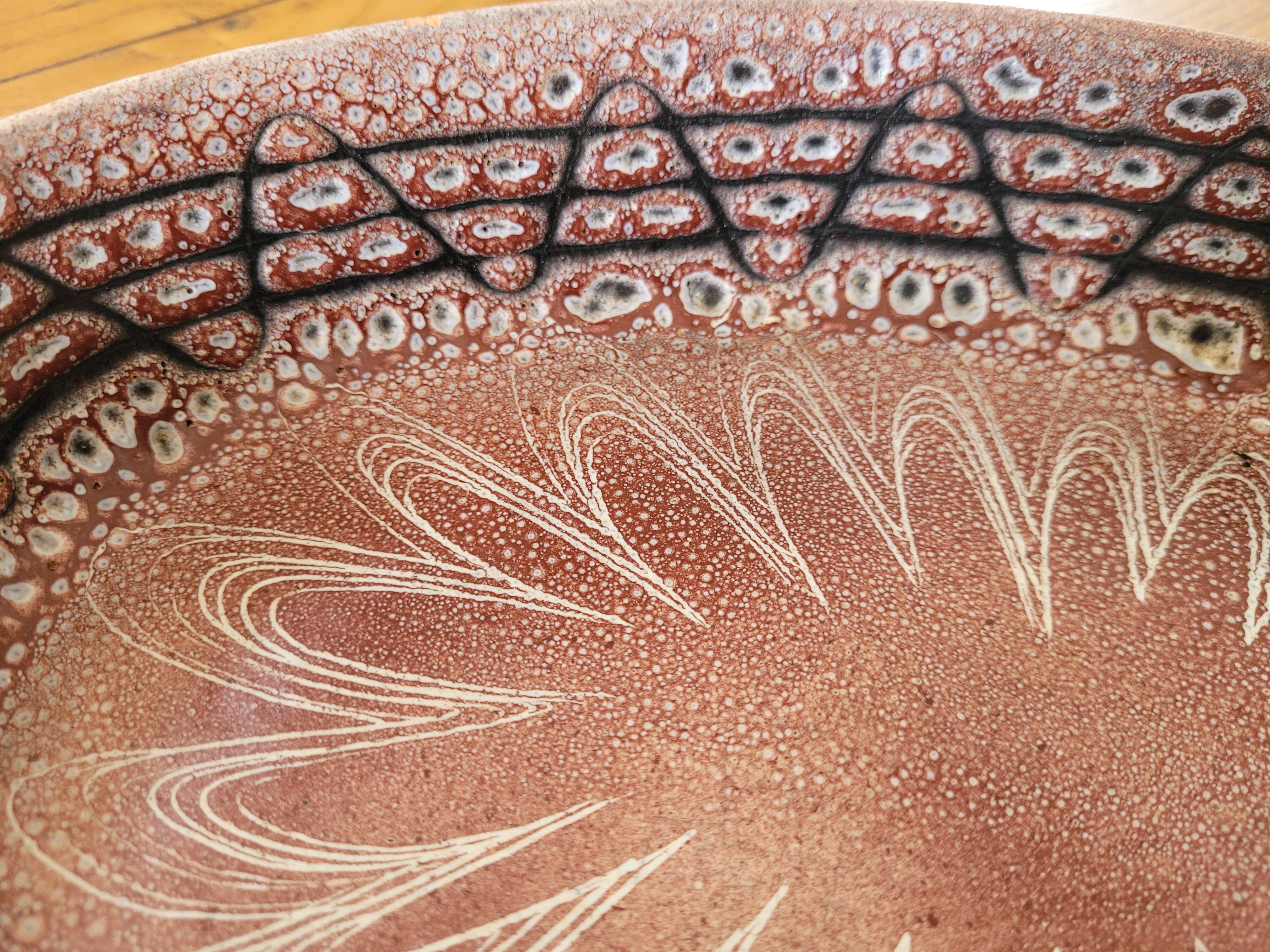 Vide poche/plat creux en céramique Jean Austruy