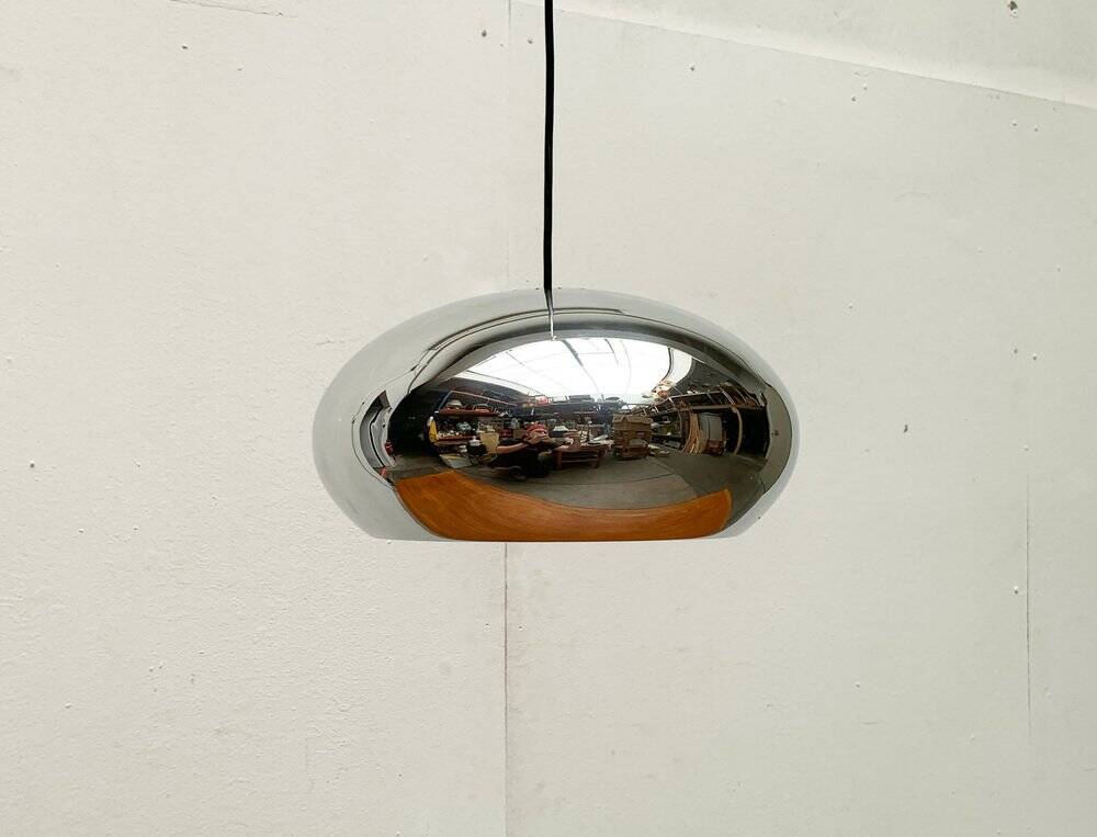 Mid-century Danish suspension light by Jo Hammerborg for Fog & Mørup, 1960s.