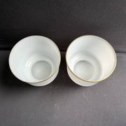 Pair of cache-pots – opaline crystal – 19th century