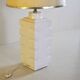 White ceramic table lamp, 1960s