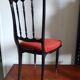 Lot of two refurbished western chairs